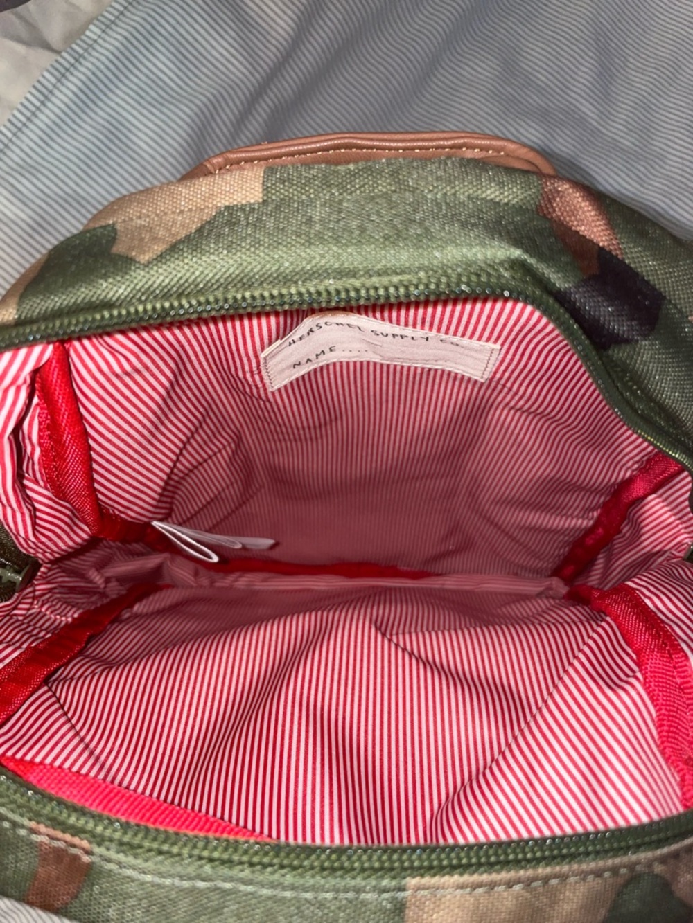 Herschel Supply Company Camo Backpack with Brown Base - Picture 3 of 3